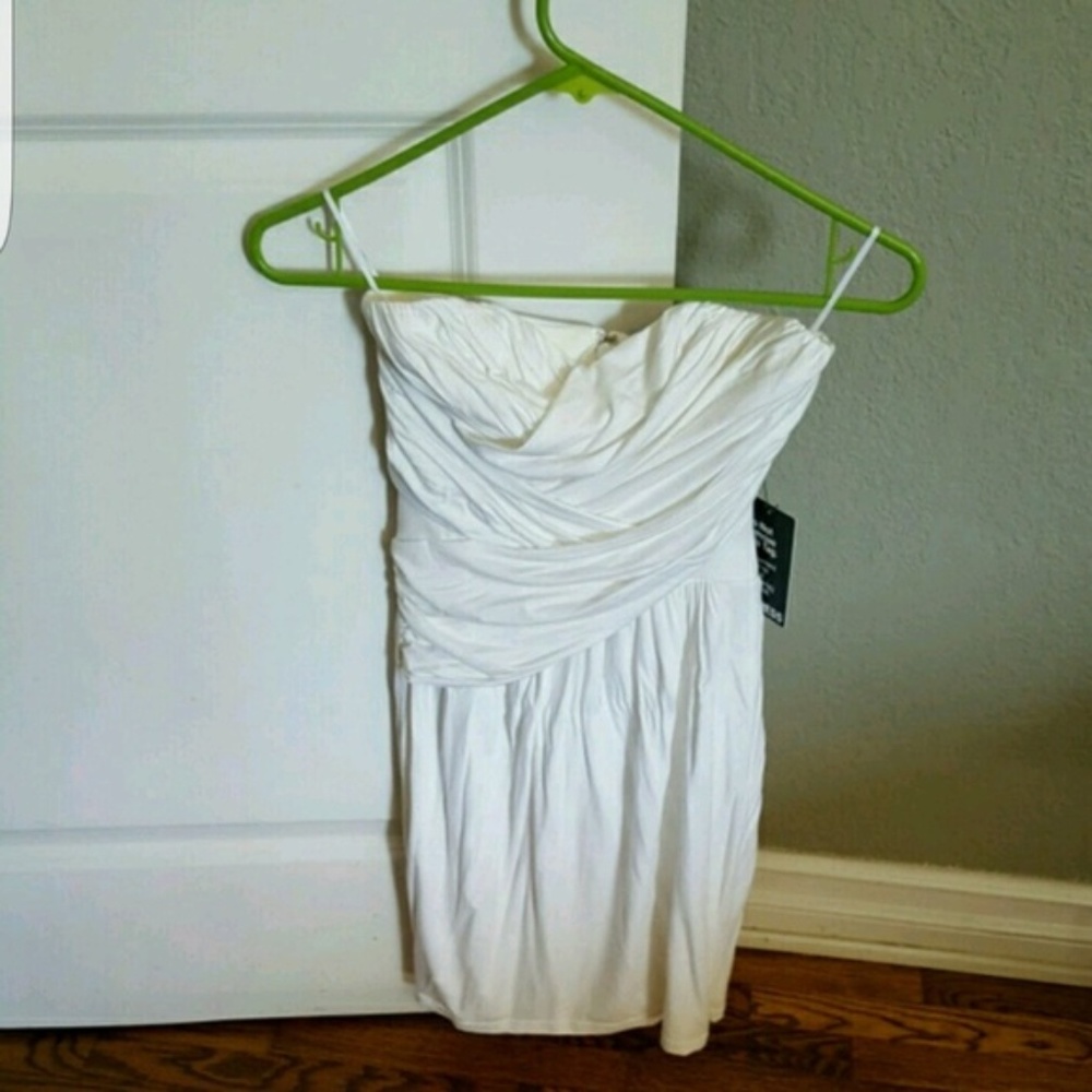 Express Wrap Mini Dress